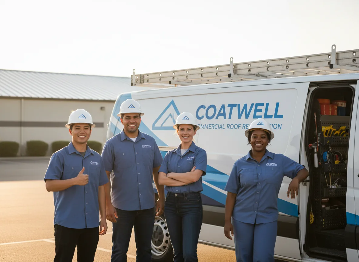Commercial roof coating company in Mansfield, LA